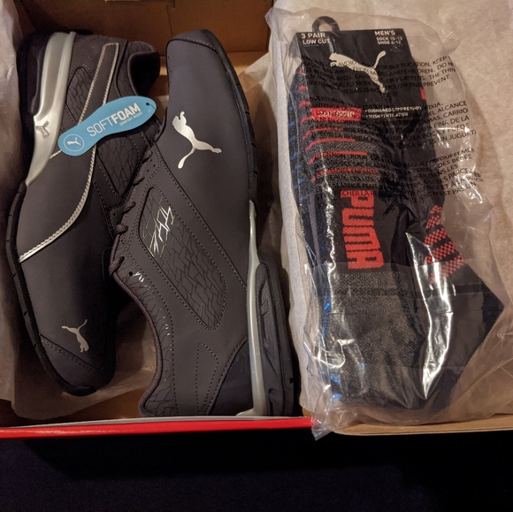 Puma Tazon 6 Fracture FM size12 Men (Bonus Socks) - Picture 7 of 7